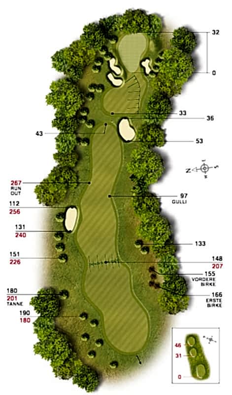 Golf-Land-Club Köln, Platzbeschreibung Loch 17