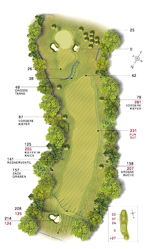 Golf-Land-Club Köln, Platzbeschreibung Loch 5