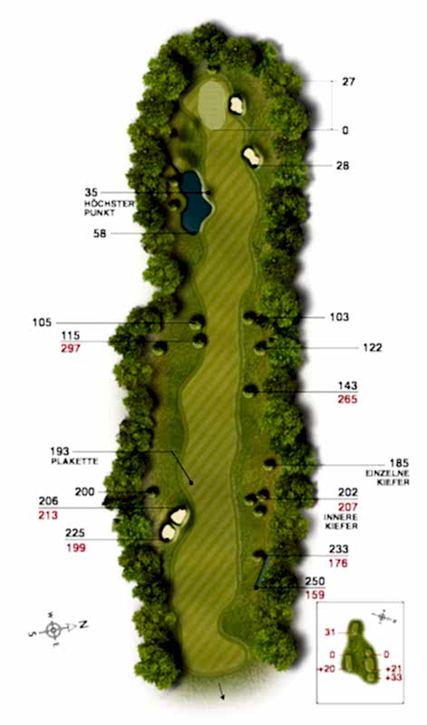 Golf-Land-Club Köln, Platzbeschreibung Loch 11