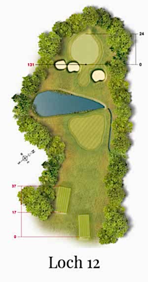 Golf-Land-Club Köln, Platzbeschreibung Loch 12